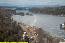 on final to the ice airport